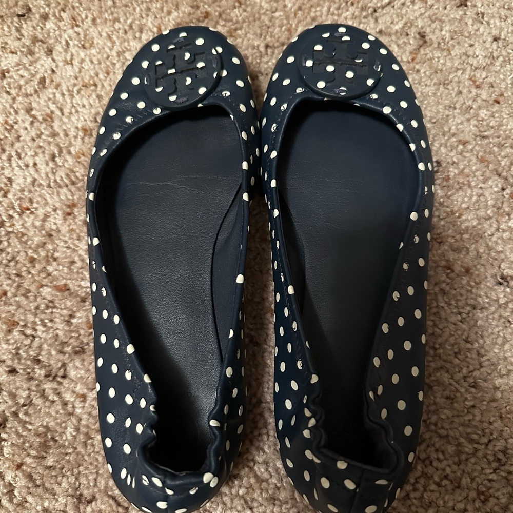 TORY BURCH Minnie Ballet Flats Sz 8.5